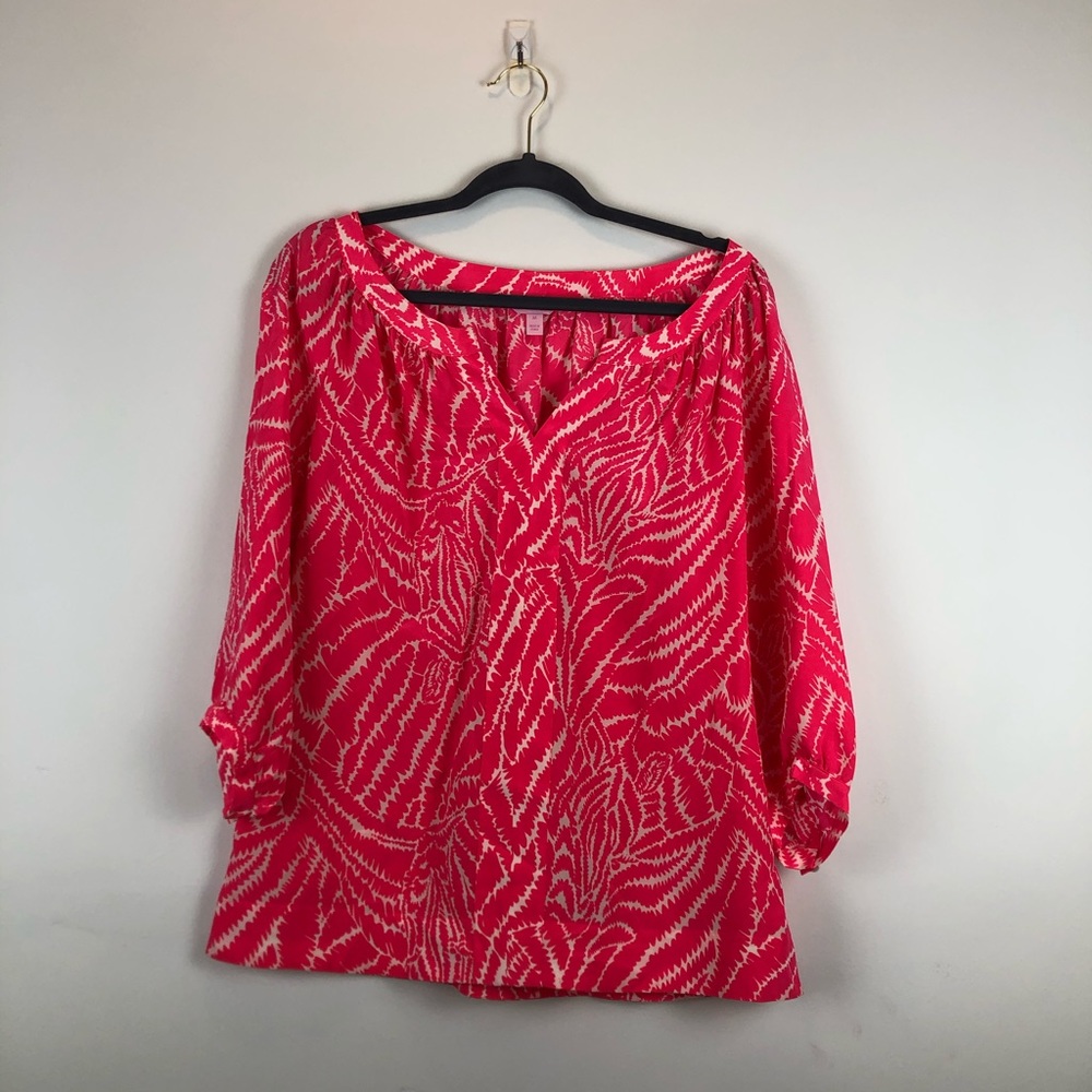 Pink Lilly Pulitzer Blouse